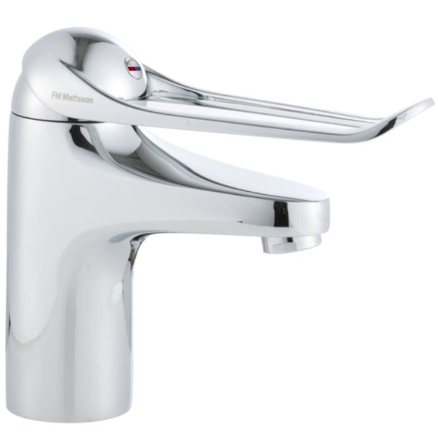 KIBOMED 100 – Armatur mit verlängertem Bedienhebel (OHNE Handbrause), seniorengerecht